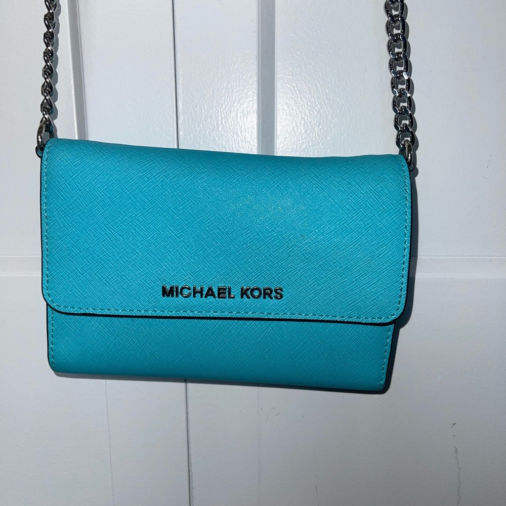 Michael Kors Blue Crossbody Bag